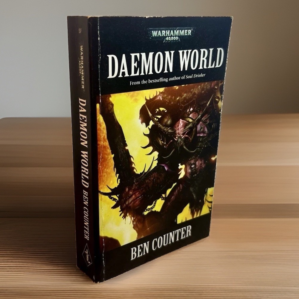 Warhammer 40K Daemon World OOP 1st Edition 1st Print Ben Counter 2009 Paperback